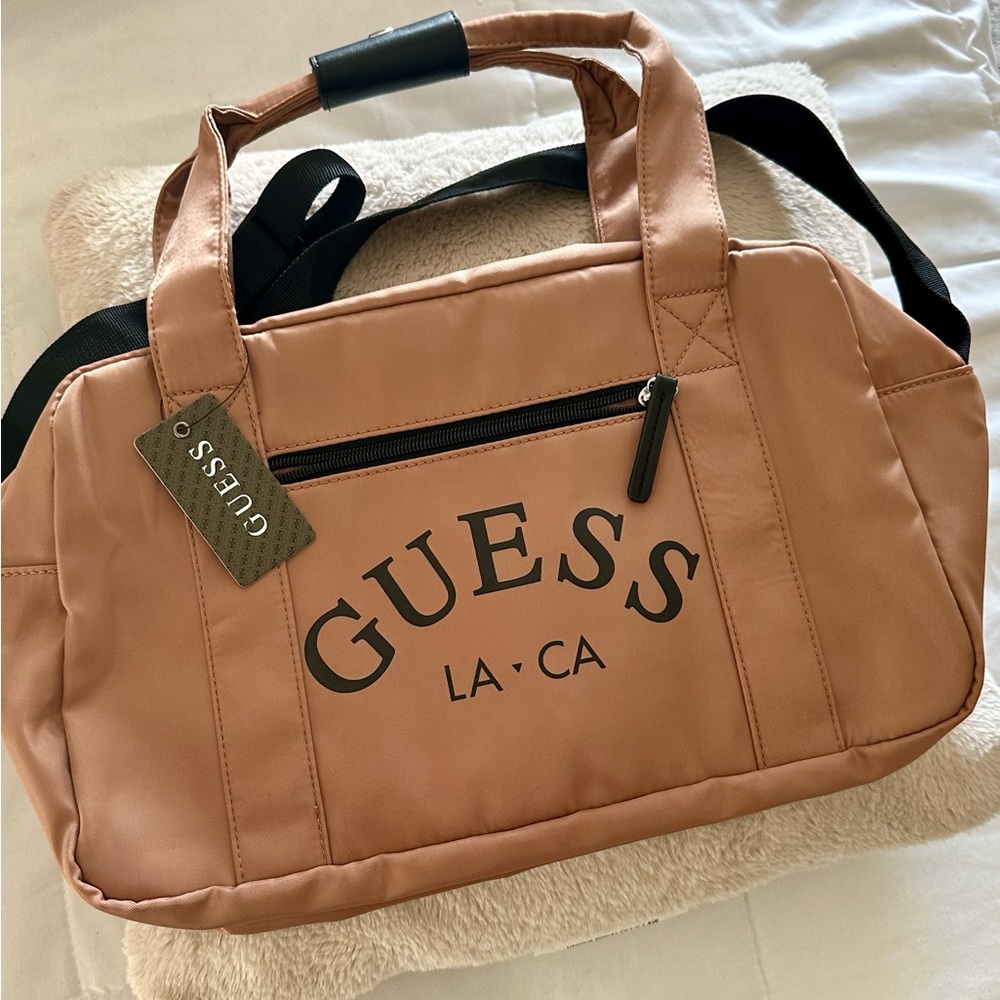 Limited Edition Guess Los Angeles Nylon Weekender Duffle Bag RARE NWT